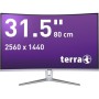 TERRA LCD/LED 3280W V3 silver/white CURVED USB-C/HDMI/DP